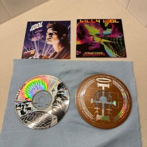 Billy Idol CDs - Charmed‎ Life & Cyberpunk - 1990 1993 Albums